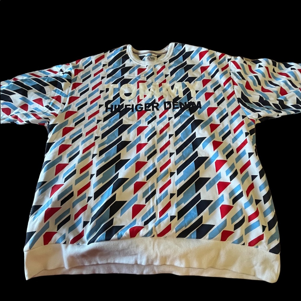 Tommy Hilfiger Denim patterned short sleeve shirt XXL